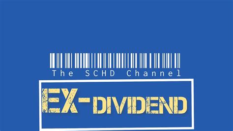 schd ex div